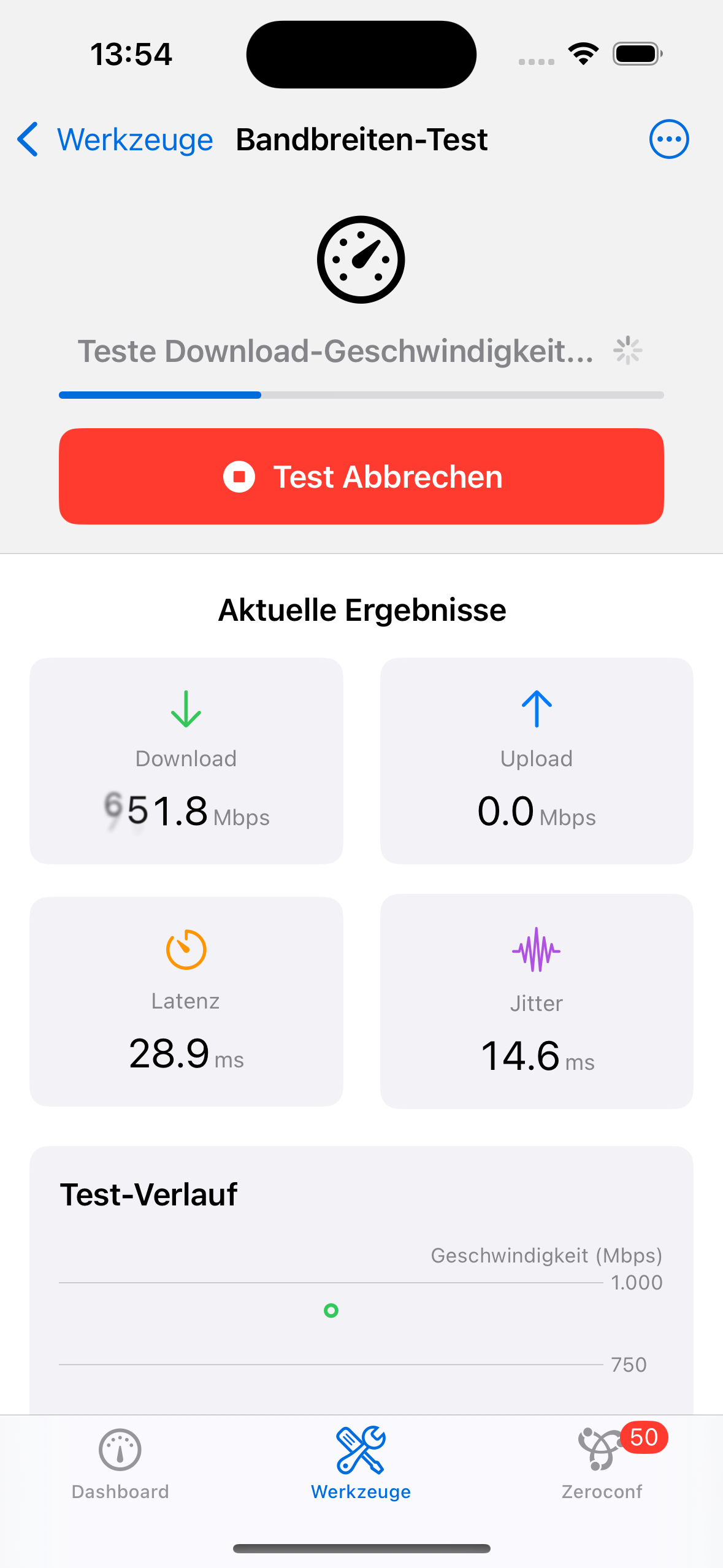 Bandwidth Testing